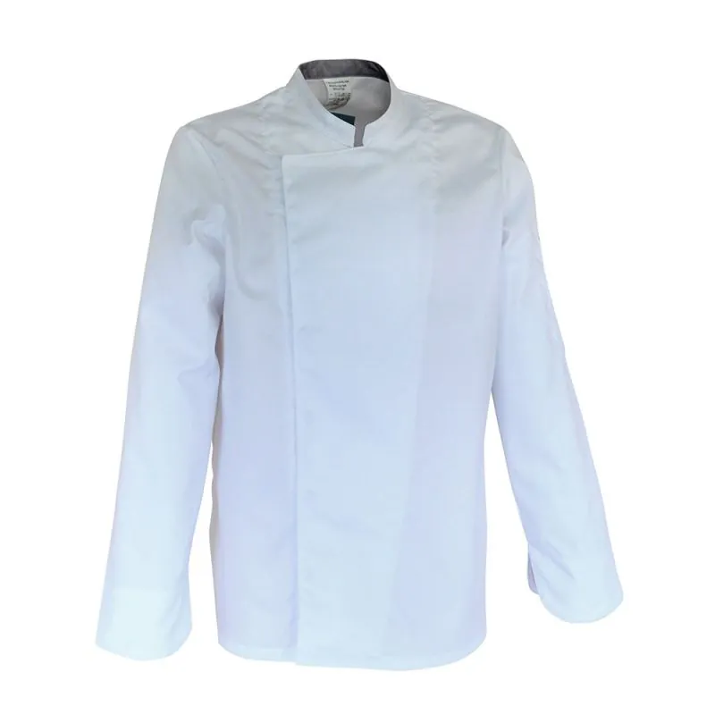 Veste de cuisine blanche mixte manches longues - SNV COOKIE ML 3 / 48-50 Blanc