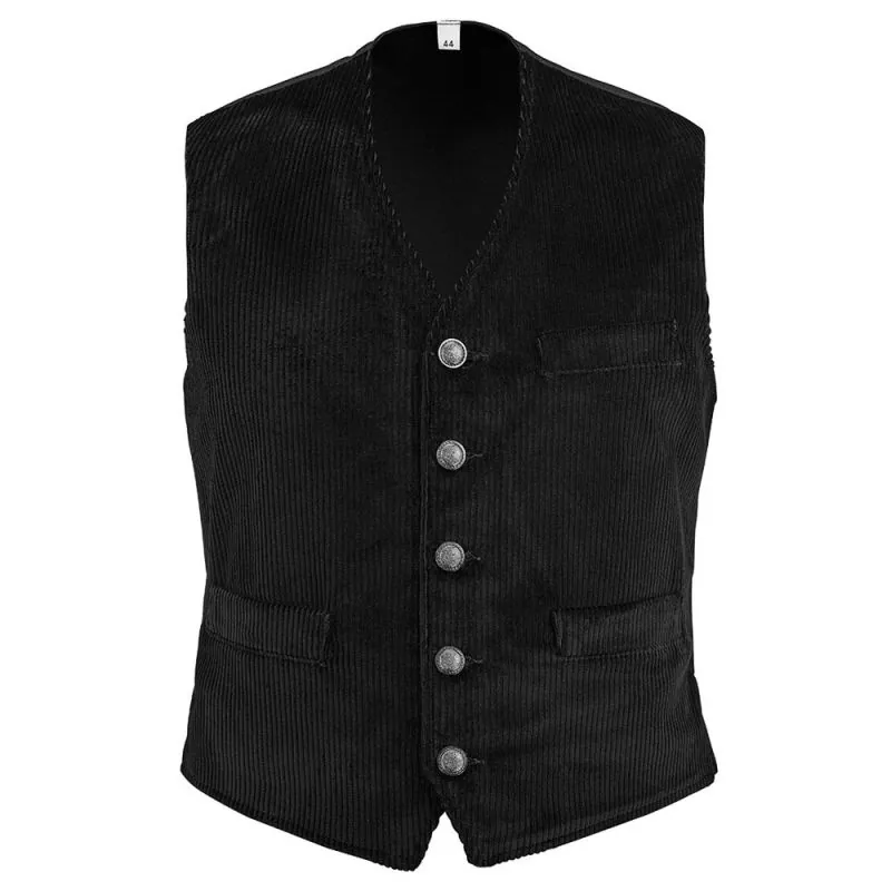 Gilet de charpentier velours 100% coton Lafont DENIS - 960VC9 48 Noir
