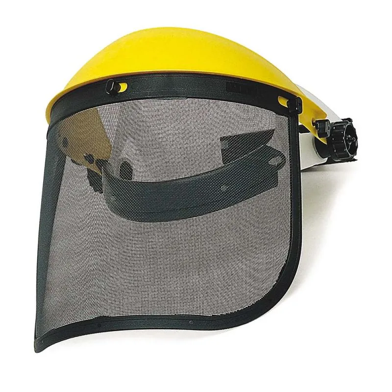 Visière de protection grillagée - EVA825 Singer Safety Jaune Taille Unique