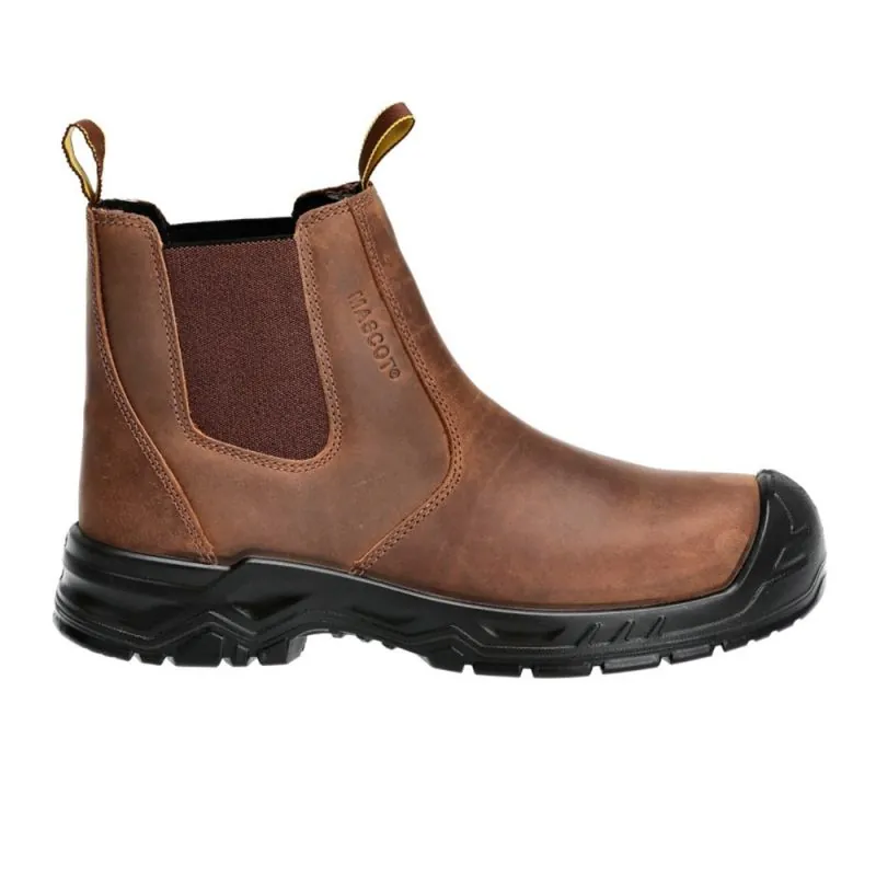 Bottines de sécurité en cuir S3S MASCOT - F1000 42 Brun noisette