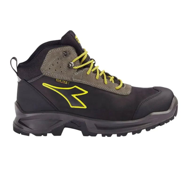 Chaussures de sécurité mi-hautes imper-respirantes S7S FO CI SR - SPORT DIATEX MID DIADORA 41 Noir / Gris
