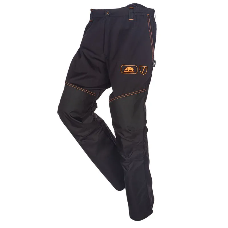 Pantalon de débroussaillage avec mousse de protection - Greenkeeper SIP PROTECTION S Gris / Orange