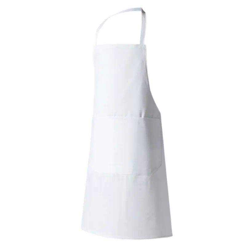 Lot de 2 tabliers de cuisine blanc 100% coton Molinel RON Blanc Taille Unique