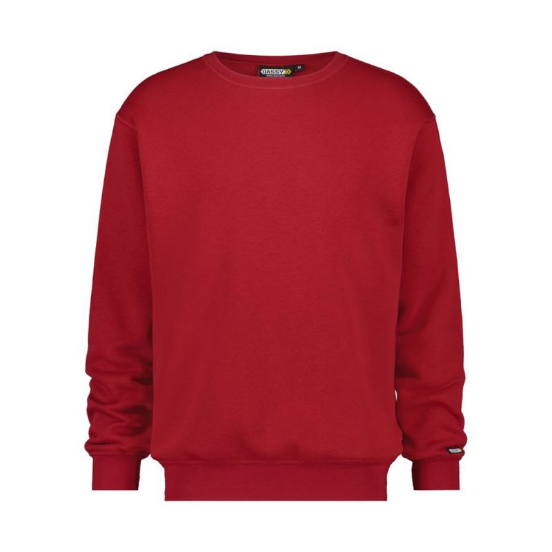 Sweat-shirt de travail - DASSY LIONEL 0 / Taille XS Rouge