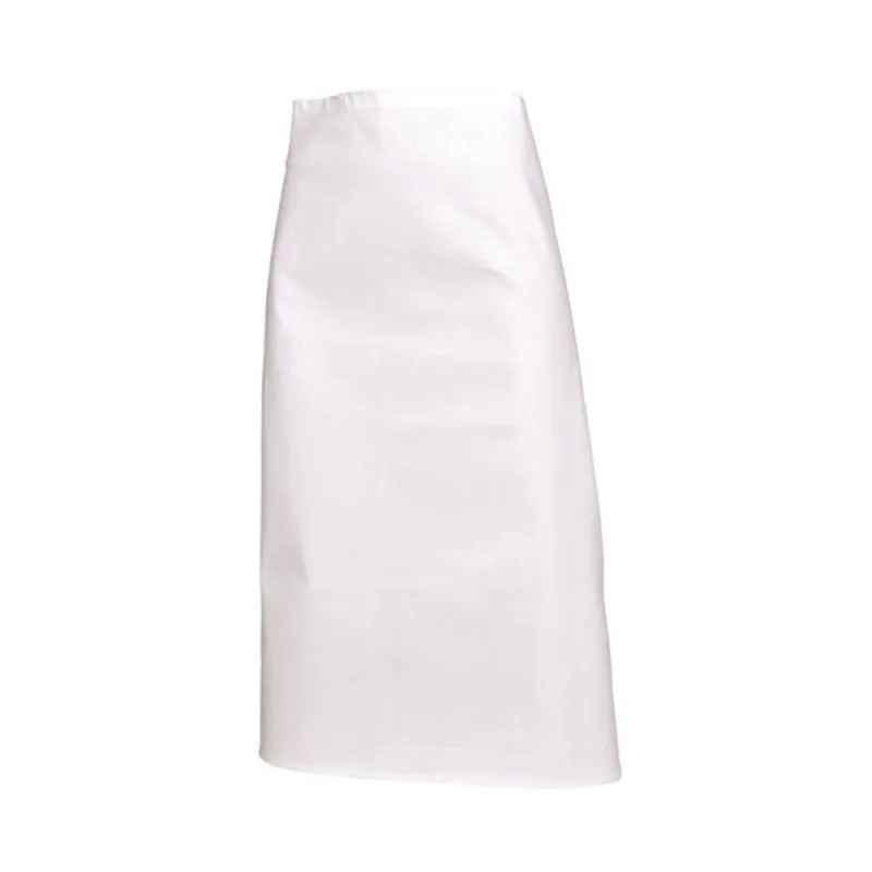 5 x Tablier de chef blanc 85 x 105 cm - CHESX00B00 SNV Blanc Taille Unique