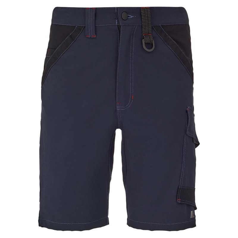 Bermuda de travail stretch Lafont CRUSHER - 1ATBST Work Attitude 3 52 Marine / Noir