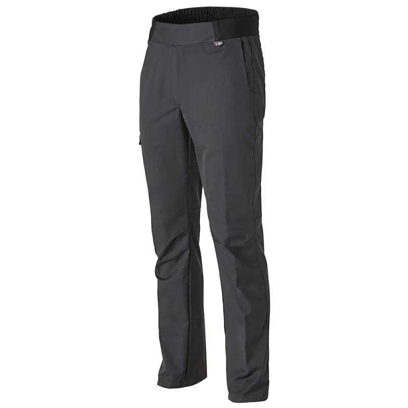 Pantalon de cuisine homme avec ceinture respirante Molinel FLEX'R 4 / Taille XL Gris Anthracite
