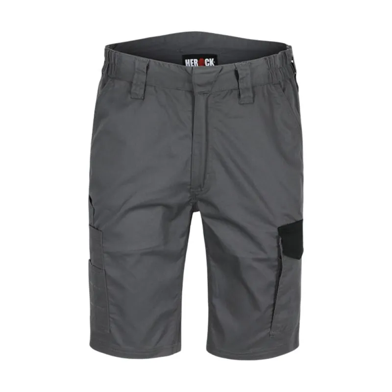 Short de travail stretch Herock RIVO - 20MBM2301 60 Charbon / Noir