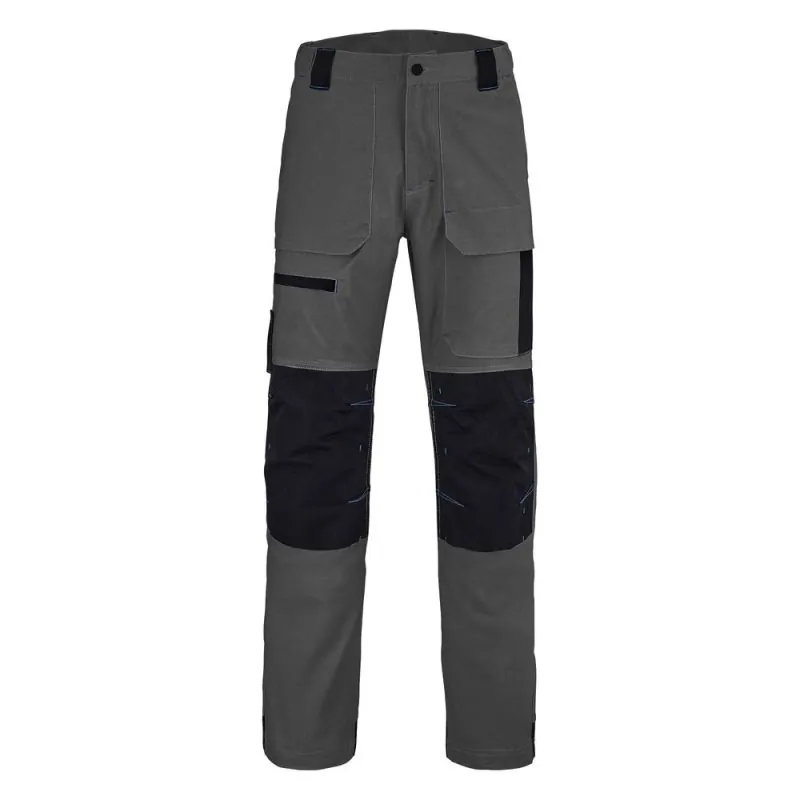 Pantalon de travail renforcé stretch Lafont ACCESS STRETCH - 1AXSTRCH 58 Gris charbon / Noir