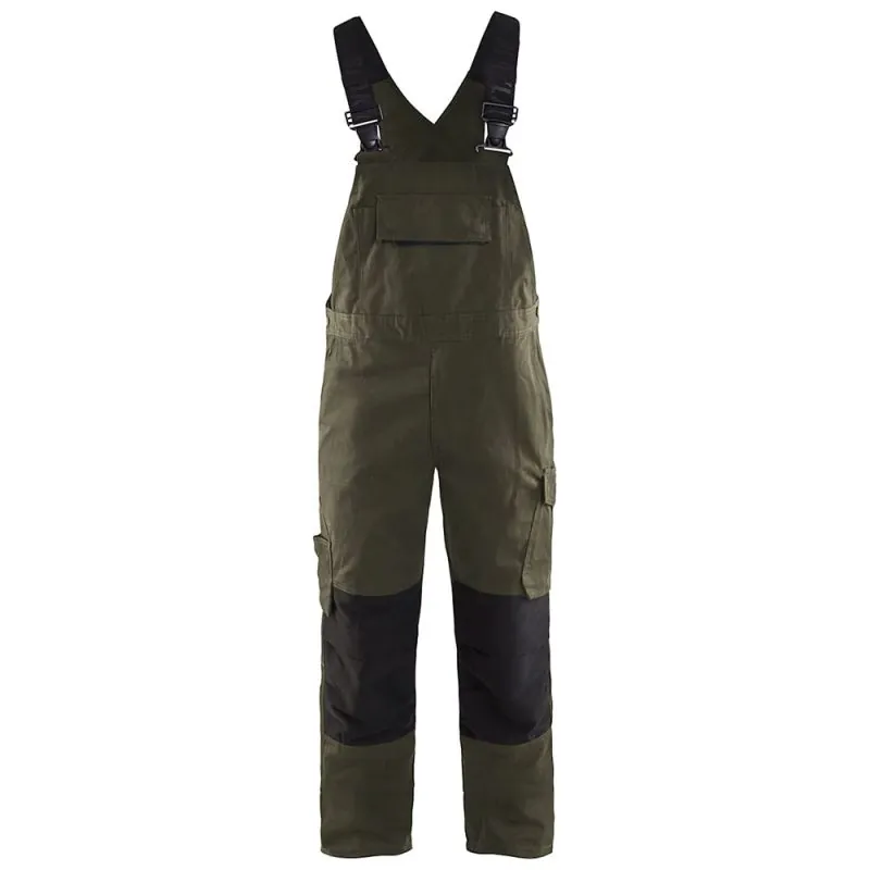 Cotte de travail paysagiste vert kaki - 26951330 BLAKLADER 48 Kaki / Noir