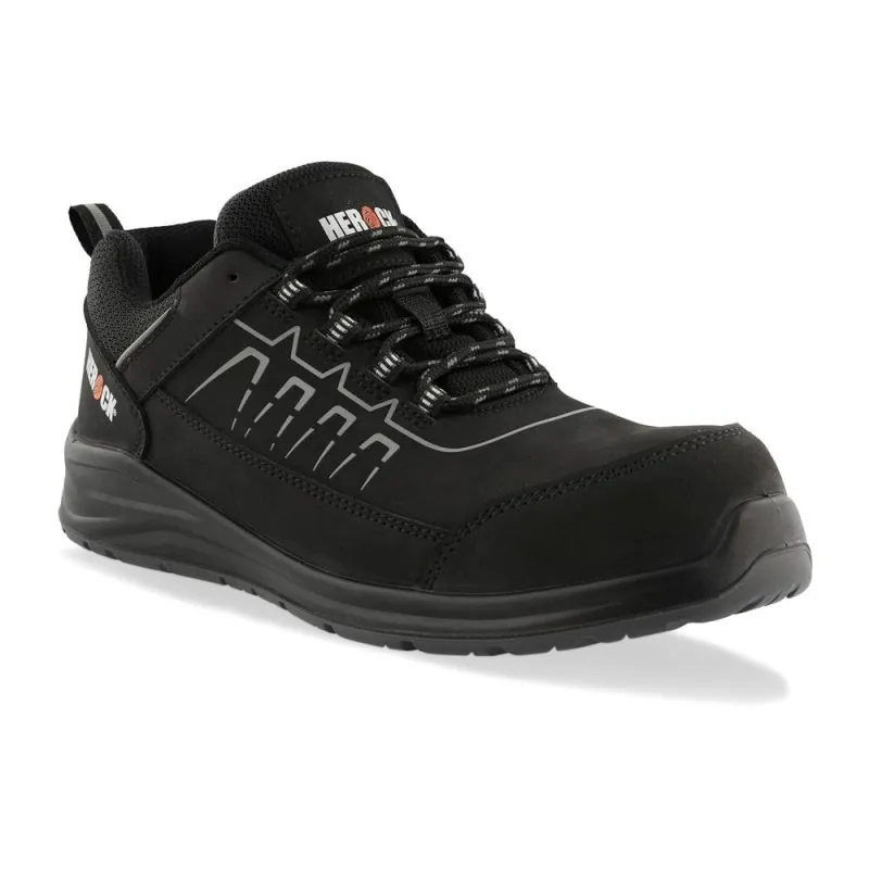 Baskets de sécurité noires S3S FO ESD HEROCK ZANO - 22MSS2404 43 Noir