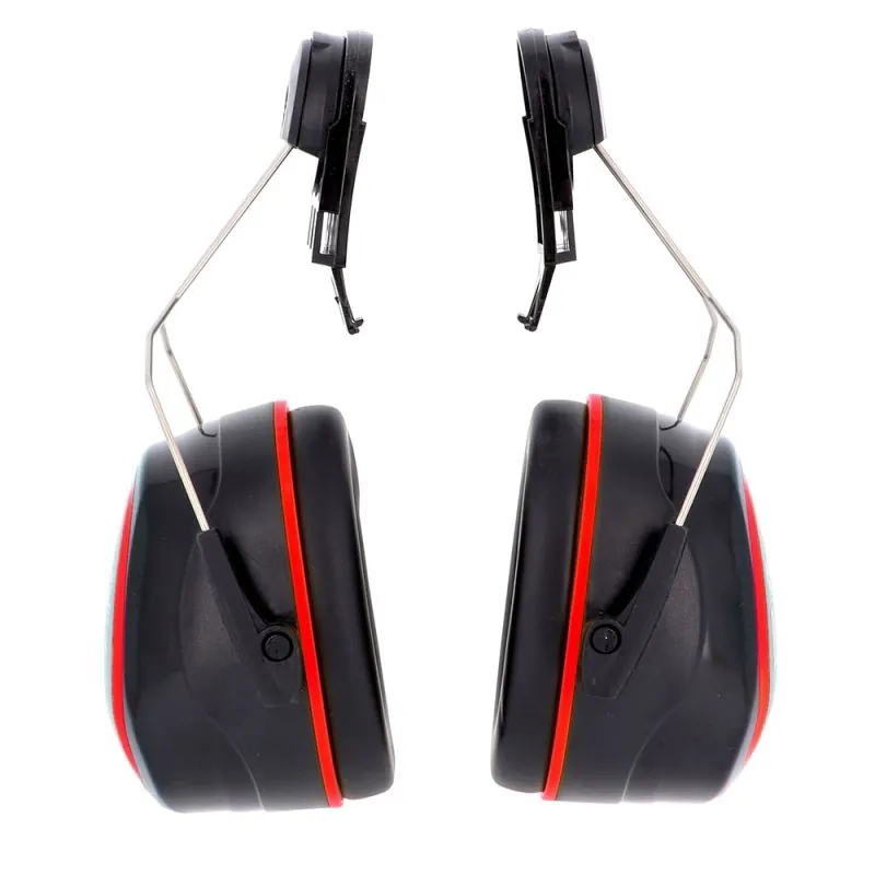 Coquilles anti-bruit pour casque de protection SNR 27,8 dB - SHELLY2 Singer Safety Taille Unique Noir / Rouge
