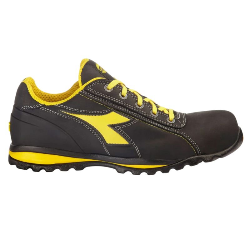 Chaussures de sécurité basses S3S HRO FO - GLOVE LOW Diadora Utility 38 Noir / Jaune