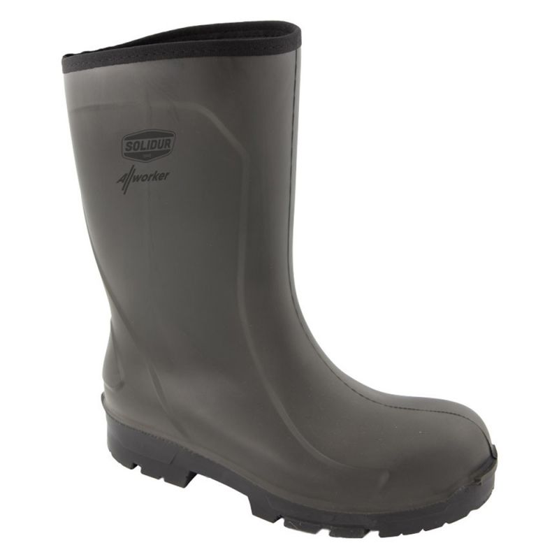 Demi-bottes de sécurité vertes S5 ALLWORKER - AWS5DB SOLIDUR 46 Vert