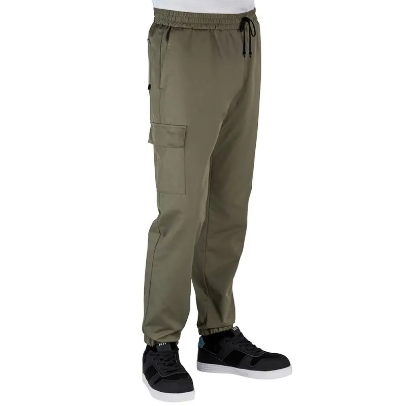 Pantalon jogging de travail IGO Robur Vert Kaki T1 / 38-40