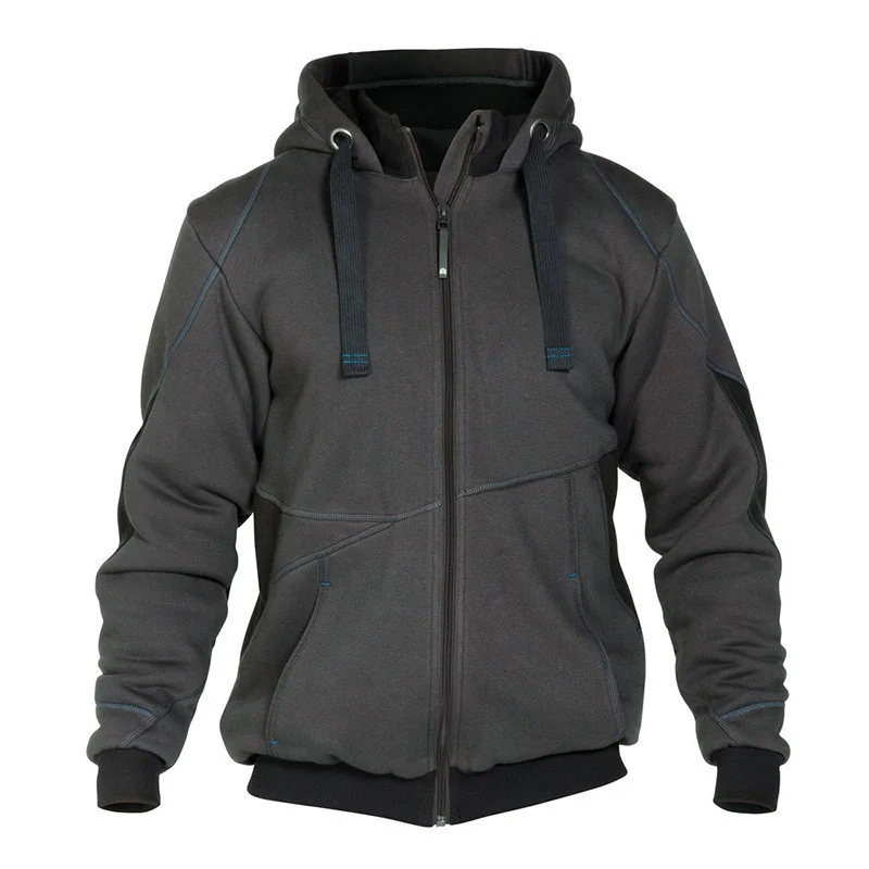 Veste sweat-shirt de travail - DASSY PULSE Gris contrasté Noir 1 / Taille S