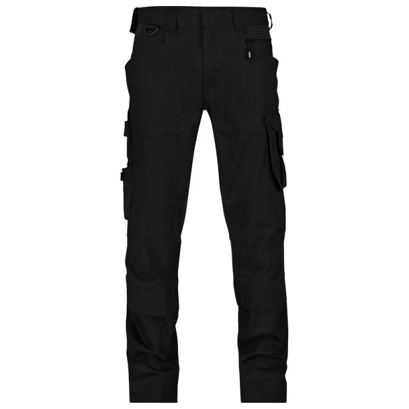Pantalon de travail avec poches genoux et tissu stretch - DASSY DYNAX NEXT Noir 64