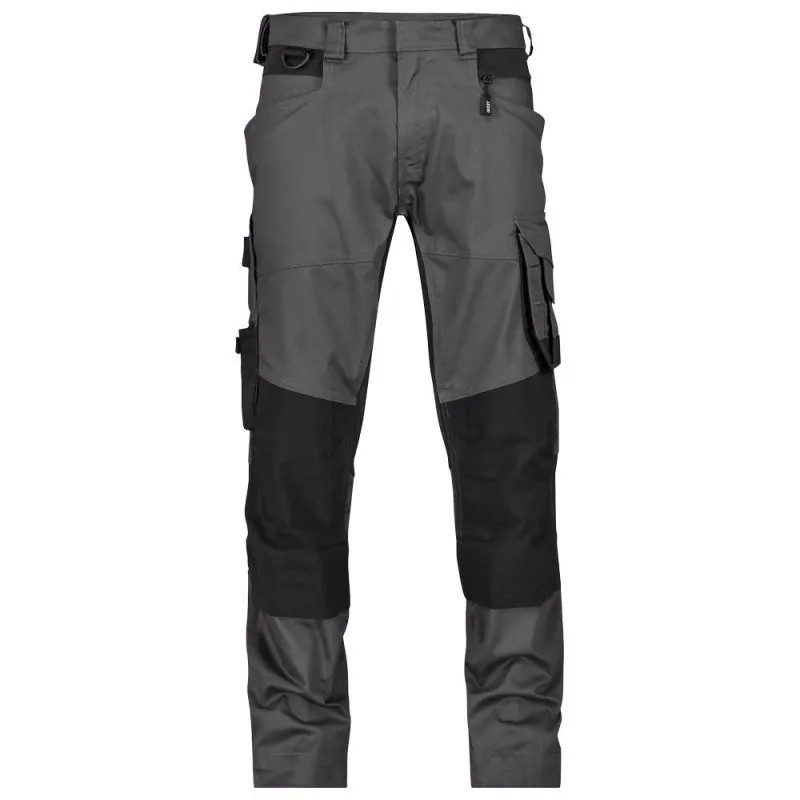 Pantalon de travail avec poches genoux et tissu stretch - DASSY DYNAX NEXT Gris contrasté Noir 54