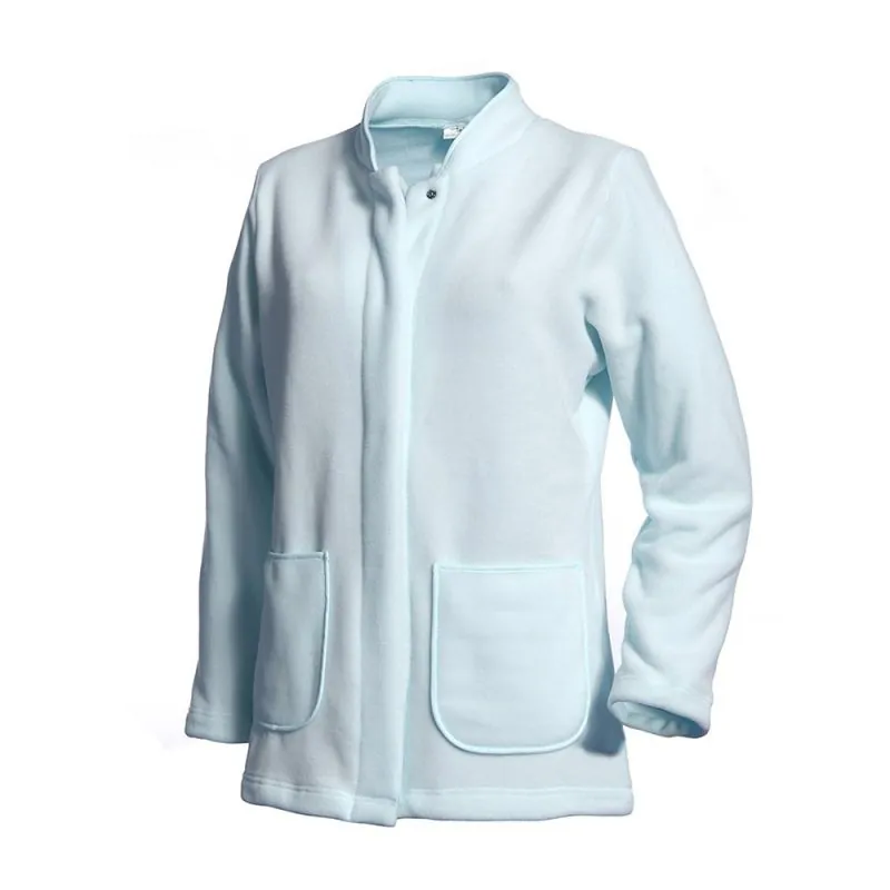Veste polaire passe-couloir femme Molinel Hasson DIEGO Bleu Ciel Taille 0 / 34-36