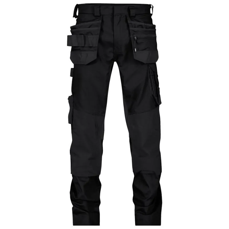 Pantalon de travail multipoche avec tissu stretch - DASSY FLUX NEXT Noir 66