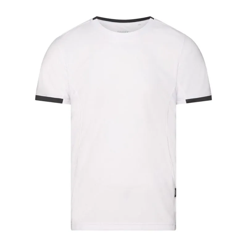 T-shirt de travail blanc respirant anti-UV - DASSY NEXUS NEXT Blanc contrasté Gris L