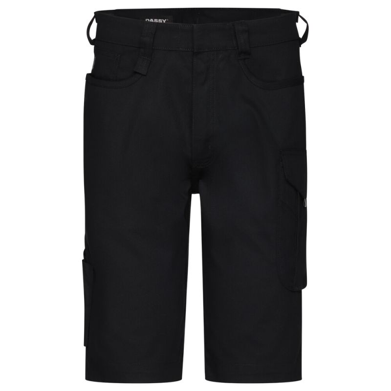 Short de travail en polyester recyclé et coton - DASSY BOTTA 54 Noir