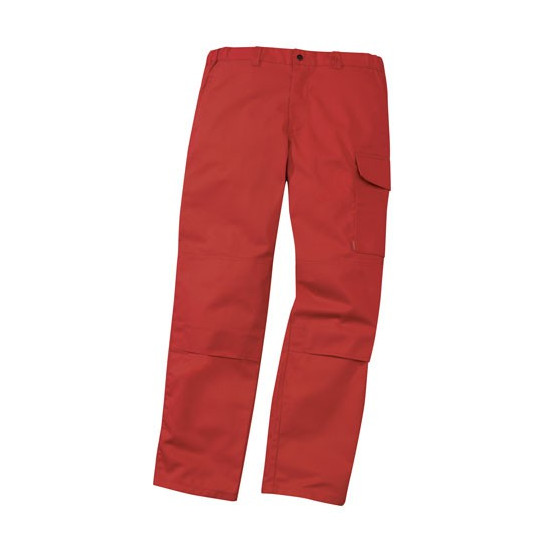 Pantalon de travail rouge LAFONT 1MIM82CP