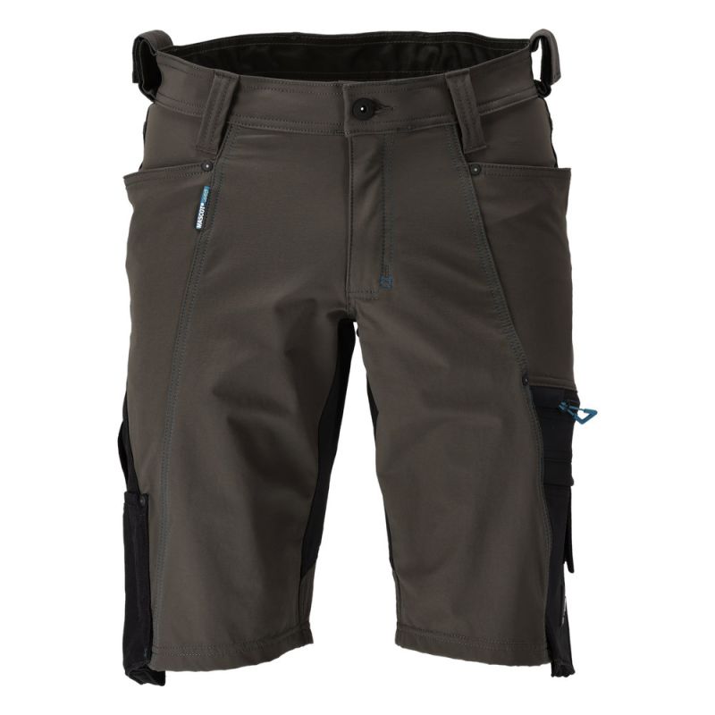 Short de travail stretch MASCOT ADVANCED - 23149-311 38 Gris Anthracite Foncé / Noir
