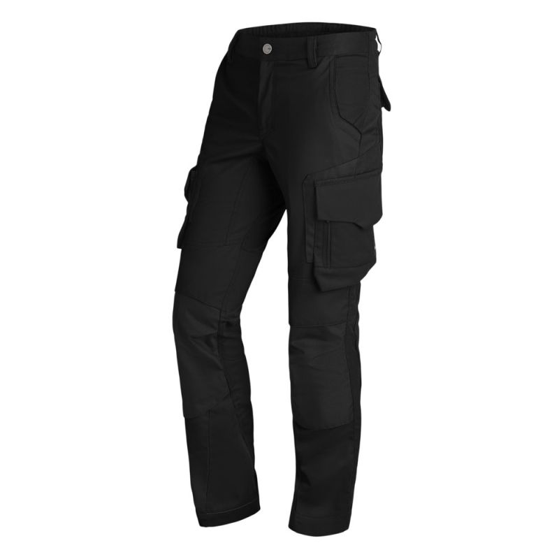 Pantalon de travail femme avec poches genouillères - FHB ANNETTE 48 Noir