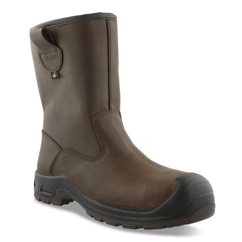 Bottes de sécurité fourrées sans métal S3S SRC ESD CI SC LG HEROCK TRENOS - 22MSS2403 46 Marron