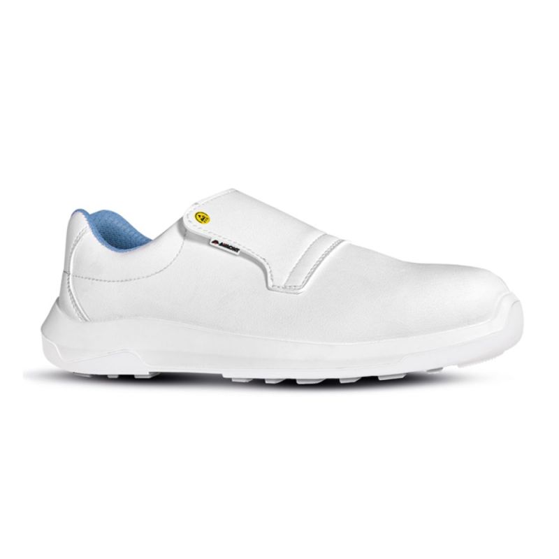 Chaussure de sécurité blanche anti-fatigue S3S CI FO SR ESD - RORY AIMONT 44 Blanc
