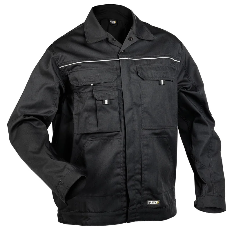 Veste de travail multipoches DASSY NOUVILLE 5 / Taille XXL Noir