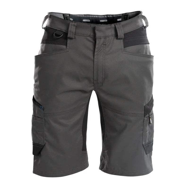 Bermuda de travail stretch homme - DASSY AXIS 50 Gris Anthracite / Noir