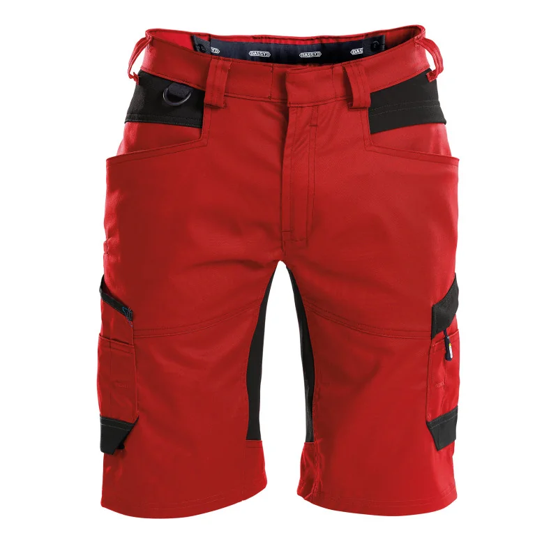 Bermuda de travail stretch homme - DASSY AXIS 42 Rouge / Noir