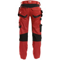 Pantalon Dassy multipoches Flux rouge