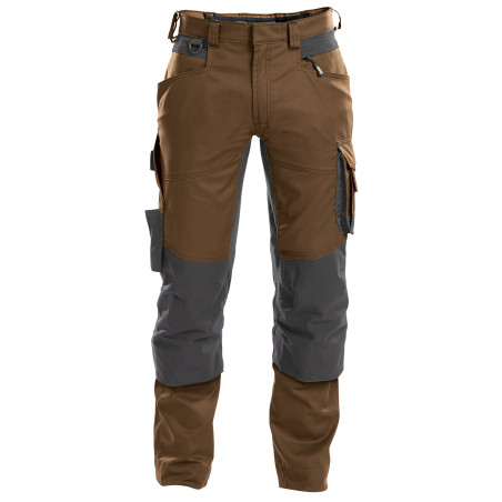 Pantalon de travail marron Dynax Dassy