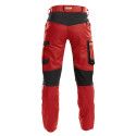 Pantalon de travail stretch Dassy Helix rouge
