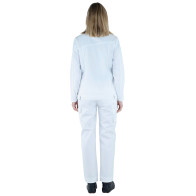 Pantalon de travail Lafont blanc pour Femme 1MIFUP BLANC