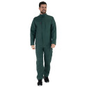 Pantalon pro vert avec mercerie plastique - 1MIMUPP BASALTE LAFONT