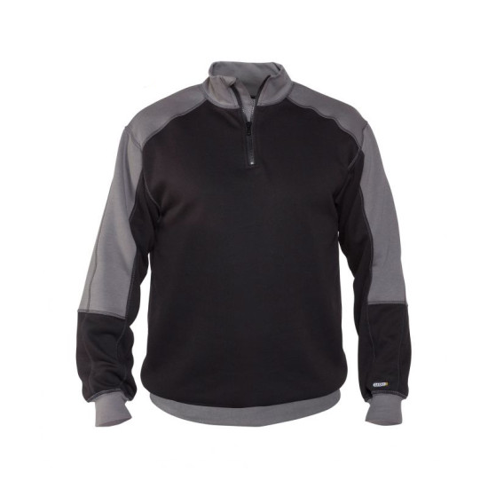 Sweat-shirt de travail noir et gris - DASSY BASIEL