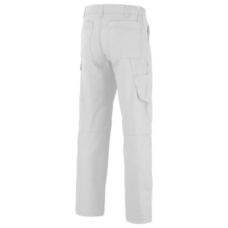 Pantalon blanc de travail BASALTE LAFONT pour peintre et plaquiste