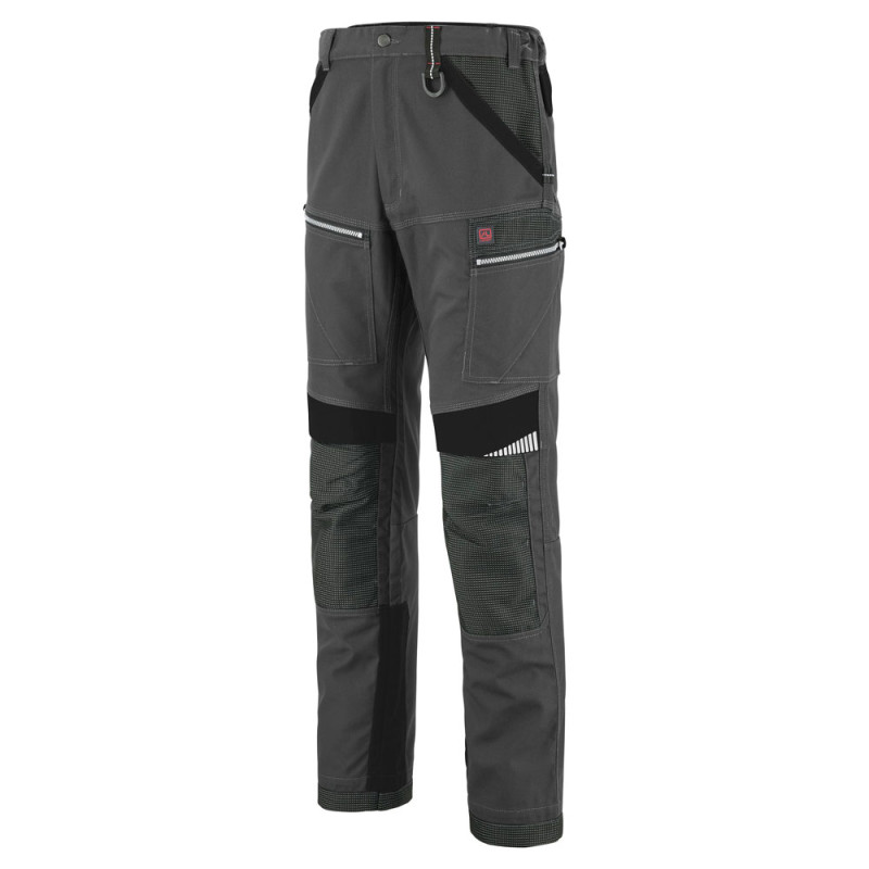 Pantalon de travail Travaux Lourds - 1ATHUP SPANNER LAFONT 3 / 48-50 Gris Charbon contrasté Noir