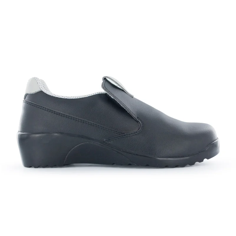 Chaussures de cuisine noires à talon compensé Femme S2 SRC - SOPHIE NORDWAYS 40 Noir
