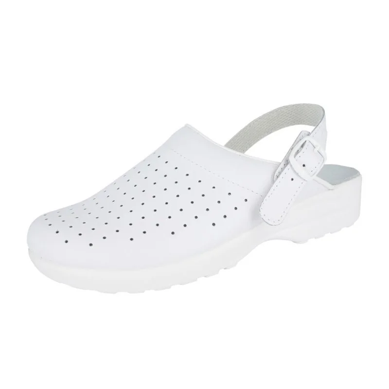 Sabot médical blanc en cuir - BORA NORDWAYS 38 Blanc