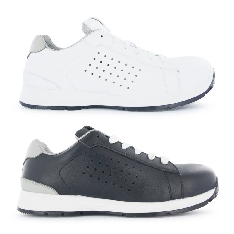 Baskets de sécurité S1P SRC - RUN CLASSIC NORDWAYS - Déstockage 36 Noir