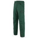 Pantalon de travail vert avec mercerie plastique - 1MIMUPP BASALTE LAFONT
