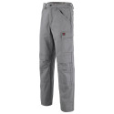 Pantalon de travail gris avec mercerie plastique - 1MIMUPP BASALTE LAFONT
