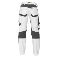 Pantalon de peintre blanc stretch Dassy Dynax