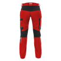Pantalon de travail femme Dassy Helix rouge