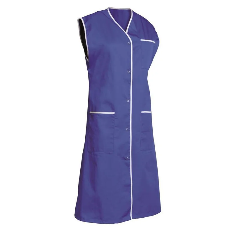 Blouse de travail longue Femme - SYLVIANE SNV 3 / 48-50 Bleu Roi